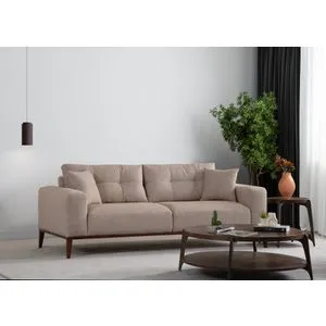Sinor 3 Seater - Beige Beige 3-Seat Sofa-Bed