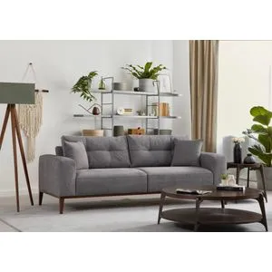 Sinor 3 Seater - Light Grey Light Grey 3-Seat Sofa-Bed