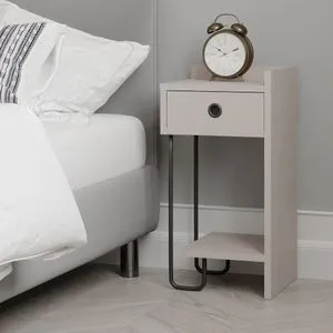 Sirius Right - Light Mocha Light Mocha Nightstand