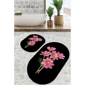 Sitivo Djt - Black Black
Pink
Green Bathmat Set (2 Pieces)