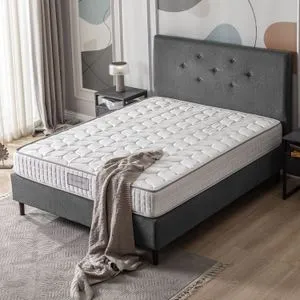 Siva dušek 120 x 200 cm