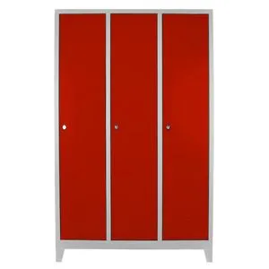 Siva i Crvena Metalna Ormarić za Skladištenje Js1012Kı