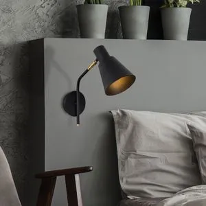 Sivani - MR-664 Black
Gold Wall Lamp