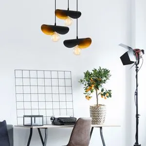 Sivani - MR - 966 Black
Gold Chandelier