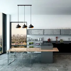Sivani - MR - 985 Black Chandelier