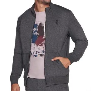 Skechers Jakna The Hoodless Hoodie Gowalk Everywhere Jacket M3ja195-Char