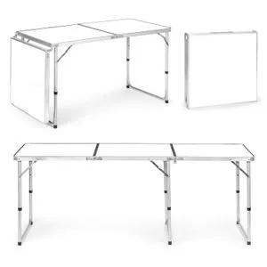 SKLOPIVI STO ZA KAMPOVANJE WHITE, 180X60 CM
