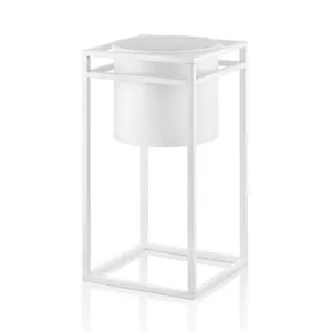 SKS0029 White Decorative Pot