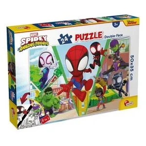 Slagalica Lisciani 24Pcs Marvel Spidey 2U1 Slozi I Oboji 99672