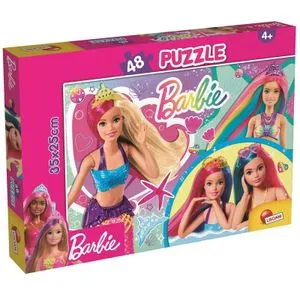 Slagalica Lisciani 48Pcs Barbie 2U1 Slozi I Oboji 99443