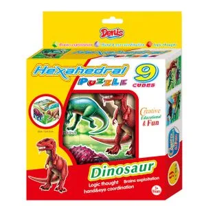 Slagalica od 9 kockica Dinosaurusi