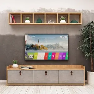 Sleppa Oak
White TV Unit