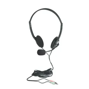 Slušalice sa mikrofonom Manhattan 164429 - Crne