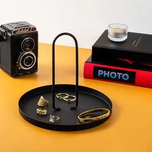 Sımı - Black Black Decorative Metal Accessory