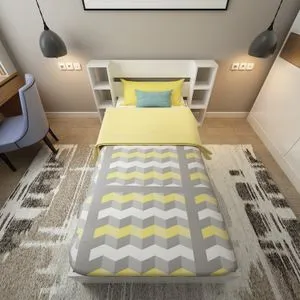 Smart v2 White Single Bedstead