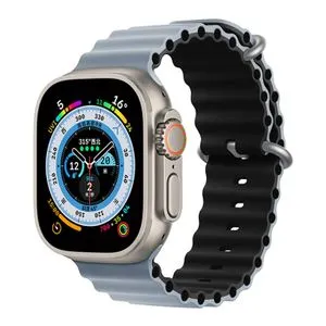 Smart Watch Ocean Strap 44/45/49mm Obsidian Mist/Black