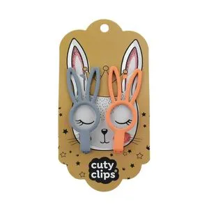SNAILS šnalica za kosu Bunny Eyes Narandžasto-Siva