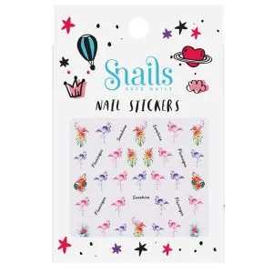 SNAILS Stikeri za nokte Flamingos