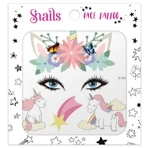 SNAILS Tetovaže za lice Unicorn Crown