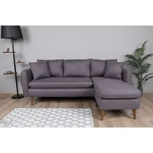 Sofia Corner Right-Anthracite Anthracite Corner Sofa