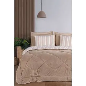 Soft Line - Beige Beige Single Sleep Set