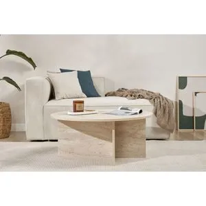 Soleil - Travertine Travertine Coffee Table