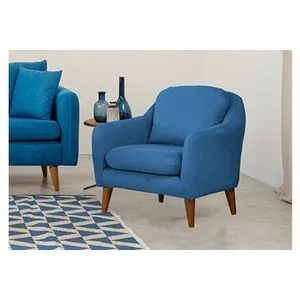 Soli Berjer - Dark Blue Dark Blue Wing Chair