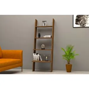 Solid - Walnut Walnut Bookshelf