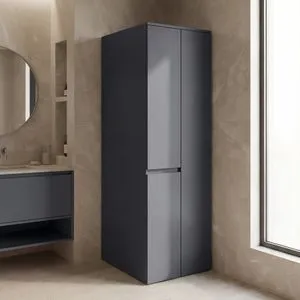Solis 60 - 008 Matte Anthracite Bathroom Cabinet