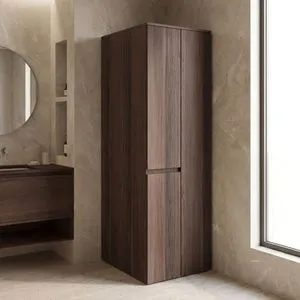 Solis 60 - 012 Dark Walnut Bathroom Cabinet