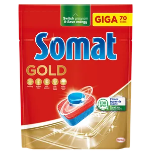 Somat tabelete za mašinsko pranje posuđa  Gold ,70 kom XXL
