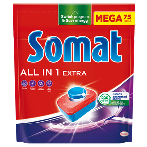 Somat tablete za mašinsko pranje posuđa All in One Extra 75kom