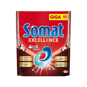 Somat tablete za mašinsko pranje posuđa Excellence 4in1 60kom