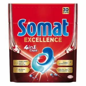 Somat tablete za mašinsko pranje posudja Excellence 4in1 30 kapsula