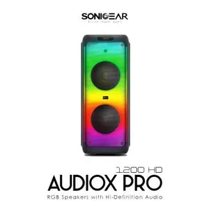 Sonicgear AudioX Pro 1200HD 110W RMS RGB Bluetooth