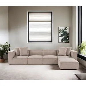 Sora L1-O1-O1-1R-Pouffe ugaona sofa
