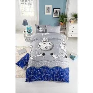 Space Blue
Grey
White Single Quilt Cover Set (FR)