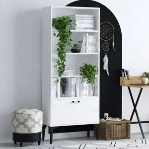 Spica White Bookshelf