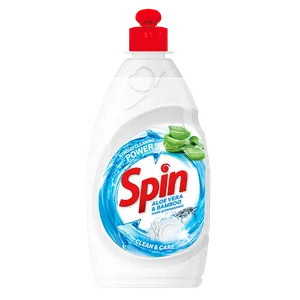 Spin deterdžent za pranje posuđa aloe vera&bamboo 750ml