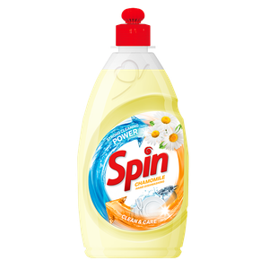 Spin deterdžent za pranje posuđa chamomile 450ml