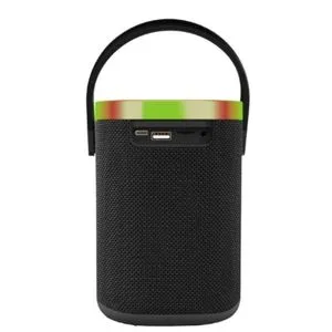 SPK-BT-LED-06 Gembird Portable Bluetooth LED speaker, 10W, BT, FM, USB, Handsfree, Black