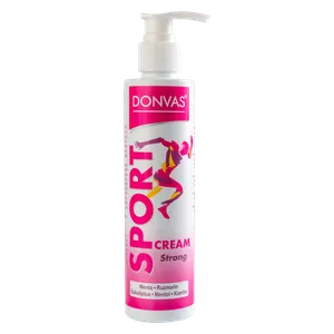 SPORT cream strong DONVAS®, 200ml + GRATIS SODA BIKARBONA DONVAS® prečišćena, 180g