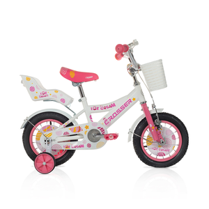 Sporting Machine dečiji bicikl 12" Ice cream belo roze (SM-12102)