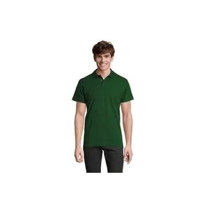 SPRING II muška polo majica sa kratkim rukavima - Tamno zelena, XXL
