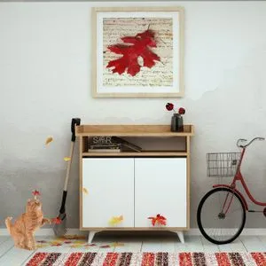 Springa Oak
White Shoe Cabinet
