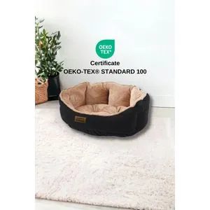 Sprit 70 x 60 - Black, Beige Black
Beige Pet Bed