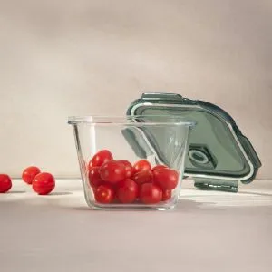 Staklena posuda sa poklopcem REMMIE 1.85l - HML