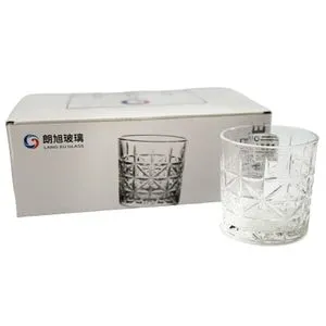 Staklene čaše za viski 6/1 360ml lxzs3004