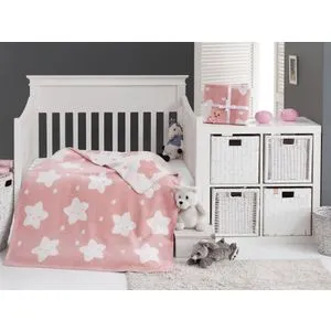 Star - Pink Pink Baby Blanket