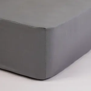 Stefan Jogi Navlaka Saten Glat Siva 160X200X25